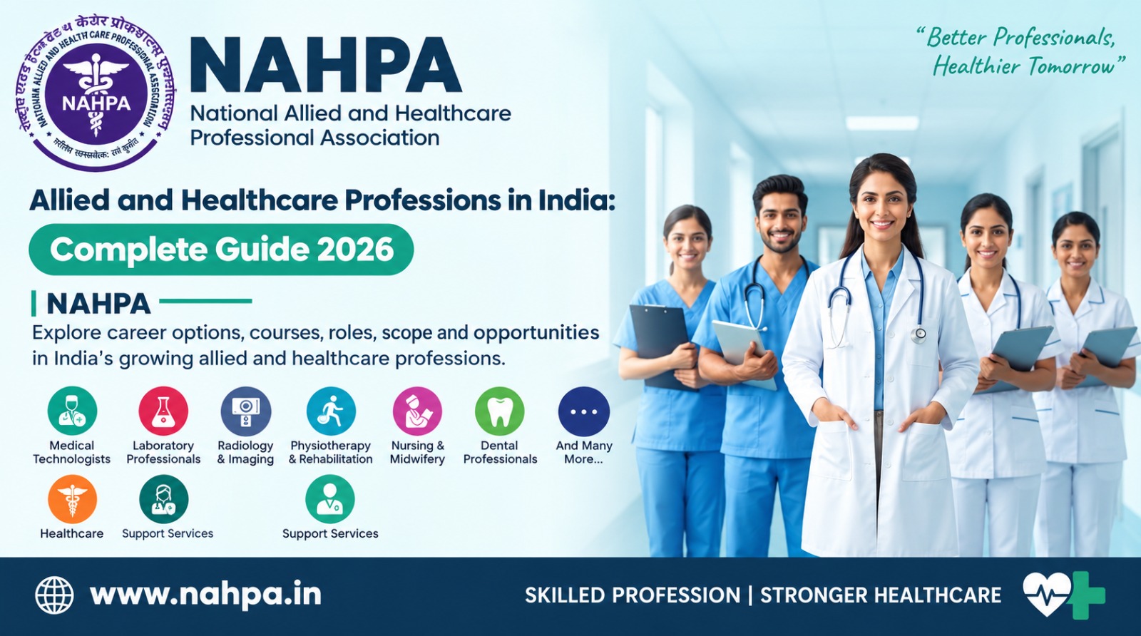 Allied and Healthcare Professions in India | Complete Guide 2026 | NAHPA